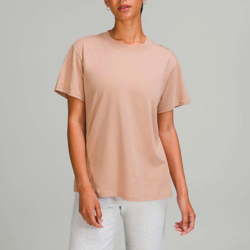 Lululemon All Yours Tee - Pink Clay - Size 18